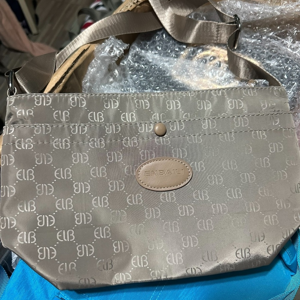 Beige Shoulder Bag